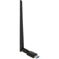 DeLOCK usb 3.0 dualband wlan stick antenne (zwart)