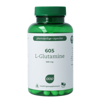 AOV 605 L-Glutamine 500mg 90 Vegetarische capsules