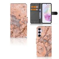 Samsung Galaxy A35 | Bookcase | Marmer Oranje