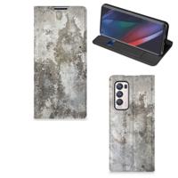 OPPO Find X3 Neo | Standcase | Beton Print
