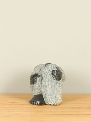 Beeld uit Zimbabwe Leaned Forward nr. 2, 16 cm