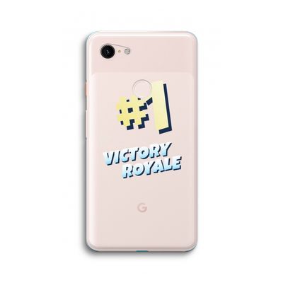 Victory Royale: Google Pixel 3 XL Transparant Hoesje