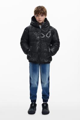 Gewatteerde Spiderman™-jas - BLACK - 13/14