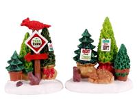 Tree farm display, set of 2 - Lemax