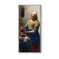 The Milkmaid: Samsung Galaxy Note 10 Transparant Hoesje