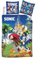 Super Sonic Dekbedovertrek Sonic 140 x 200 cm - thumbnail