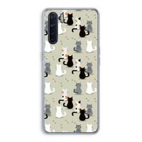 Katten: Oppo A91 Transparant Hoesje