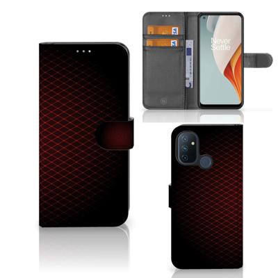 OnePlus Nord N100 | Telefoon Hoesje | Geruit Rood