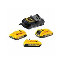 DeWALT DCB115D3-QW batterij/accu en oplader voor elektrisch gereedschap Batterij & opladerset - thumbnail