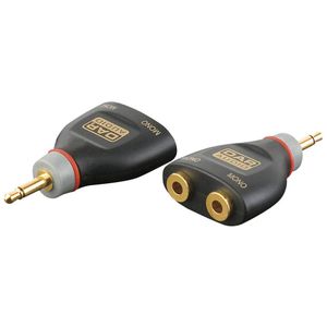 DAP Xcaliber XGA14 1x Mono Mini Jack naar 2x mono Mini Jack verloopplug