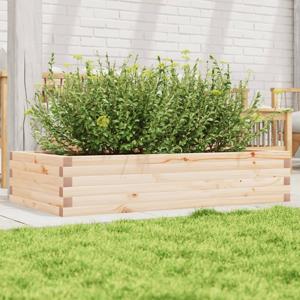 VidaXL Plantenbak 110x60x23 cm massief grenenhout