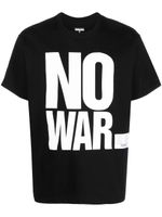 Neighborhood x Katharine Hamnett t-shirt à slogan imprimé - Noir