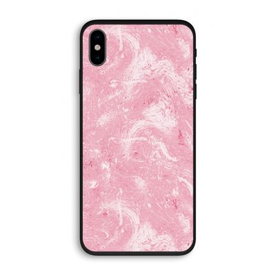 Abstract Painting Pink: iPhone X Biologisch afbreekbaar hoesje