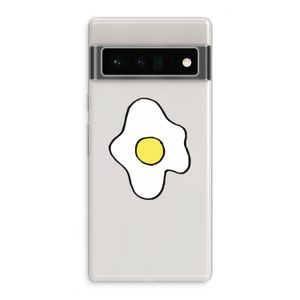 Spiegelei: Google Pixel 6 Pro Transparant Hoesje