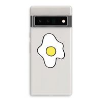 Spiegelei: Google Pixel 6 Pro Transparant Hoesje