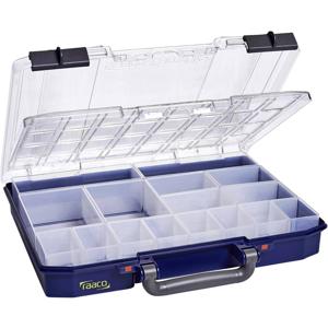 raaco CarryLite 55 4x8-16 DLU Assortimentskoffer (l x b x h) 278 x 337 x 58 mm Aantal vakken: 16 Inhoud 1 stuk(s)