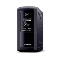 CyberPower VP700EILCD UPS Line-interactive 0,7 kVA 390 W 6 AC-uitgang(en) - thumbnail