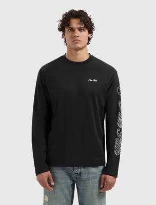 Pure Path Essence Of Life Longsleeve T-Shirt Heren Zwart - Maat M - Kleur: Zwart | Soccerfanshop
