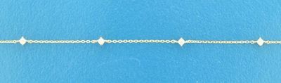 TFT Collier Geelgoud Zirkonia 0,8 mm 40 - 42 - 44 cm