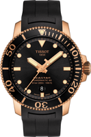 Horlogeband Tissot T1204073705101 / T603043455 Rubber Zwart - thumbnail