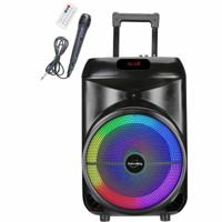 Inovalley Zwart 700 W Bluetooth luidspreker