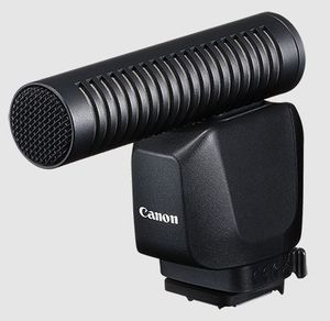 Canon 5138C001 microfoon Zwart Microfoon voor digitale camera