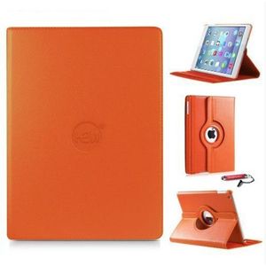 HEM iPad Hoes geschikt voor iPad Mini 1 / 2 / 3 - Oranje - Draaibare Hoes - iPad Mini 1/2/3 hoes - Met Stylus Pen