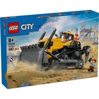 Lego City 60466 Big Vehicles Gele Bulldozer - thumbnail