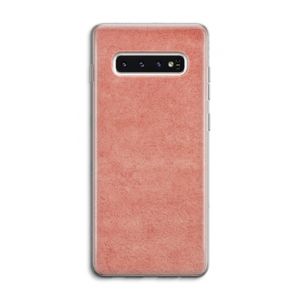 Marrakech Walls: Samsung Galaxy S10 4G Transparant Hoesje