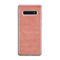 Marrakech Walls: Samsung Galaxy S10 4G Transparant Hoesje