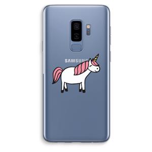 Eenhoorn: Samsung Galaxy S9 Plus Transparant Hoesje