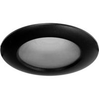 Spot Armatuur GU10 - Pragmi Surge - GU10 Inbouwspot - Rond - Mat Zwart - Aluminium - IP65 - Ø90mm