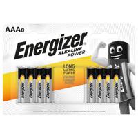 Energizer Alkaline Power LR03/AAA Alkaline batterijen - 8 stuks.