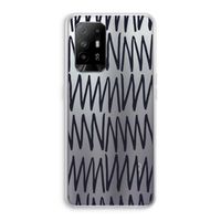 Marrakech Zigzag: Oppo A94 5G Transparant Hoesje