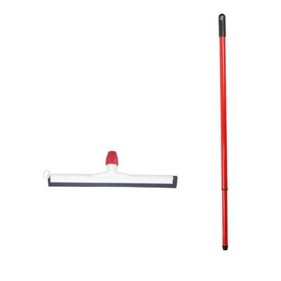 Betra Douchetrekker/vloertrekker - kunststof - wit - natuur rubber - B45 cm - Uitschuif steel