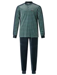 Gentlemen velours Heren pyjama - Ronde hals - Ben