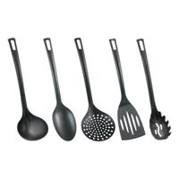 Metaltex Nylon Keukengerei Zwart 5 Stuks - thumbnail
