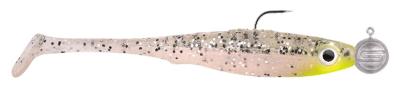 Spro Pop-Eye To Go UV 10 cm 10 & 14 gr Jigheads Salt & Pepper