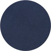 Donkerblauw tafelkleed van polyester/katoen rond 160 cm