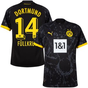 Borussia Dortmund Shirt Uit 2023-2024 + Füllkrug 14