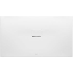 Villeroy & Boch Squaro infinity douchevloer 180x90cm stone white UDQ1890SQI2BV-RW