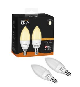 AduroSmart ERIA® E14 kaars Warm white - 2-pack - 2700K - warm wit licht - Zigbee Smart Lamp - werkt met o.a. Adurosmart, Hue en Google Home
