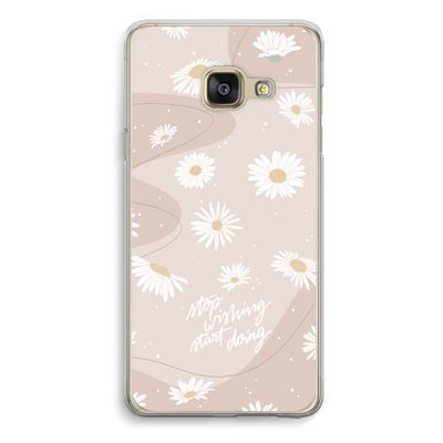 Daydreaming becomes reality: Samsung Galaxy A3 (2016) Transparant Hoesje