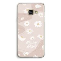 Daydreaming becomes reality: Samsung Galaxy A3 (2016) Transparant Hoesje