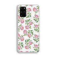 Kleine roosjes: Samsung Galaxy S20 Plus Transparant Hoesje