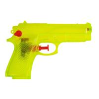 Waterpistool - 14 cm - geel - waterpistooltjes - basic model