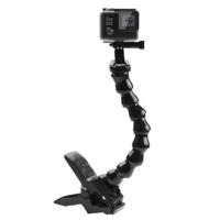 Puluz PU179 Action Camera Houder met Clip - Zwart - thumbnail