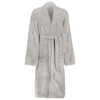 VidaXL Badjas kinn grijs xl katoen