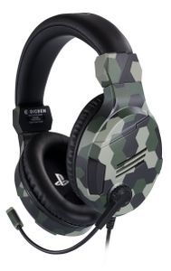 Bigben Interactive PS4OFHEADSETV3G hoofdtelefoon/headset Bedraad Hoofdband Gamen Camouflage