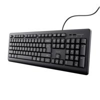 Trust BASICS KEYBOARD US Toetsenbord Zwart